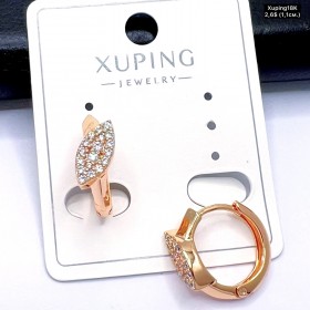 Сережки Xuping18К 20321 (1.1см.)	